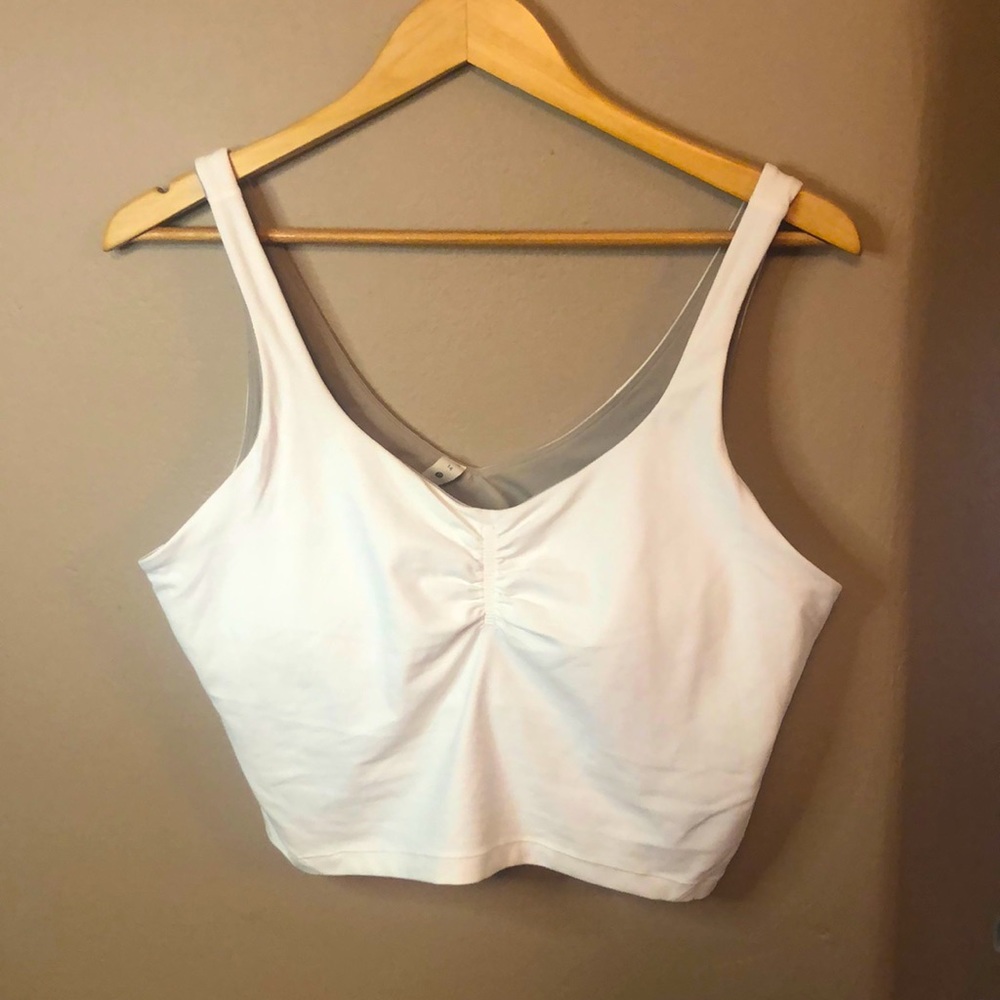 Lululemon cropped tank. Sz 14